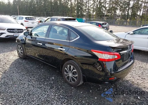 2015 Nissan Sentra Fe+ S из США, поврежденный, VIN 3N1AB7AP0FY293791